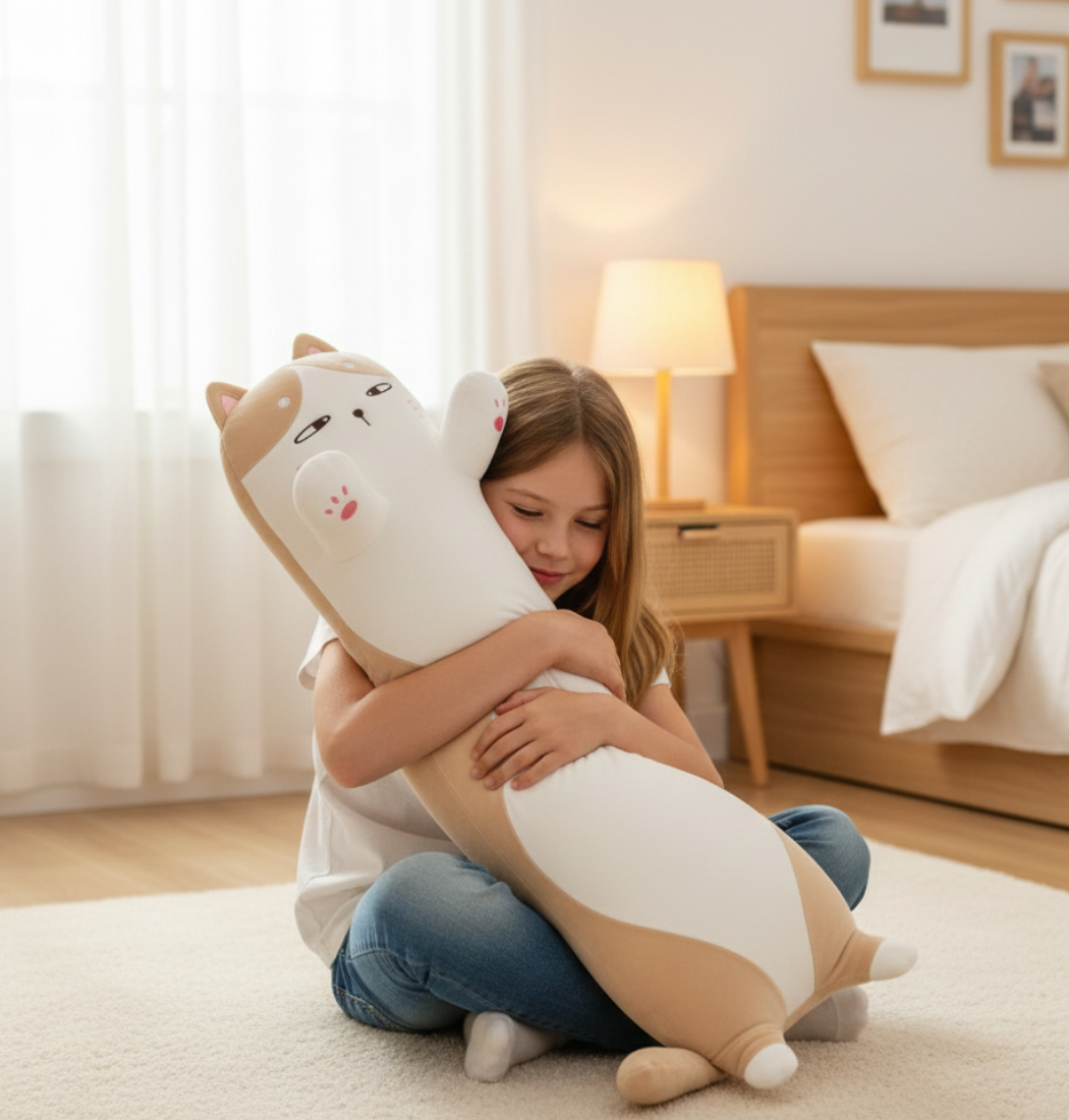 Squishy Pie | Cat Plush Pillow