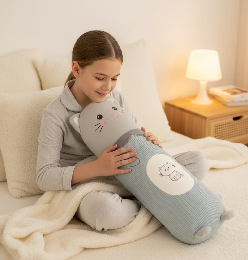 Meowy | Cat Plush Pillow