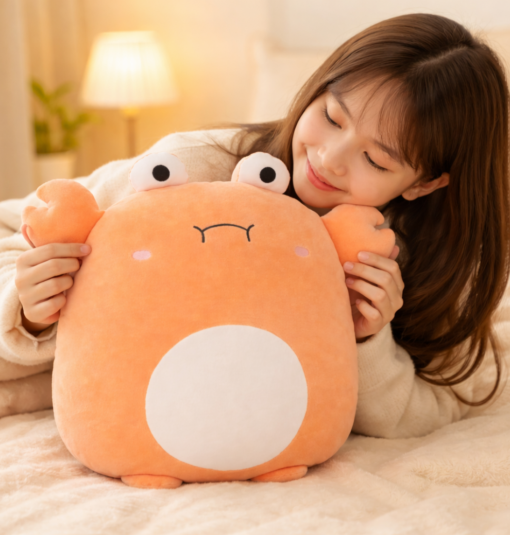 Coral | Crab Plush Toy