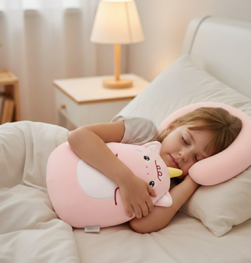 Rexy | Pink Dinosaur Neck Pillow