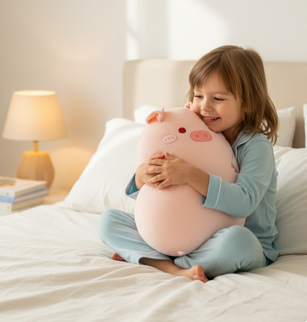 Nomo | Peaceful Pig Plush Pillow