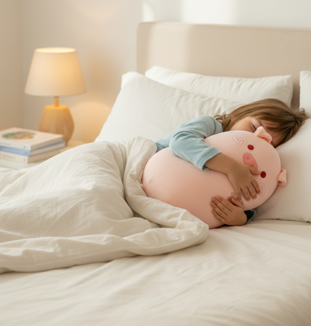 Nomo | Peaceful Pig Plush Pillow