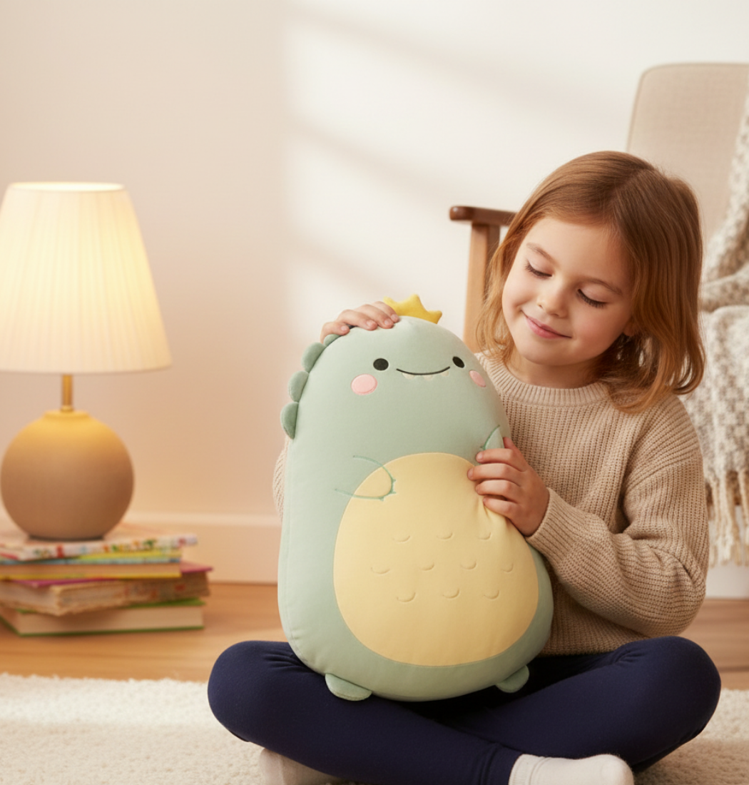 Pogo | Dinosaur Plush Pillow