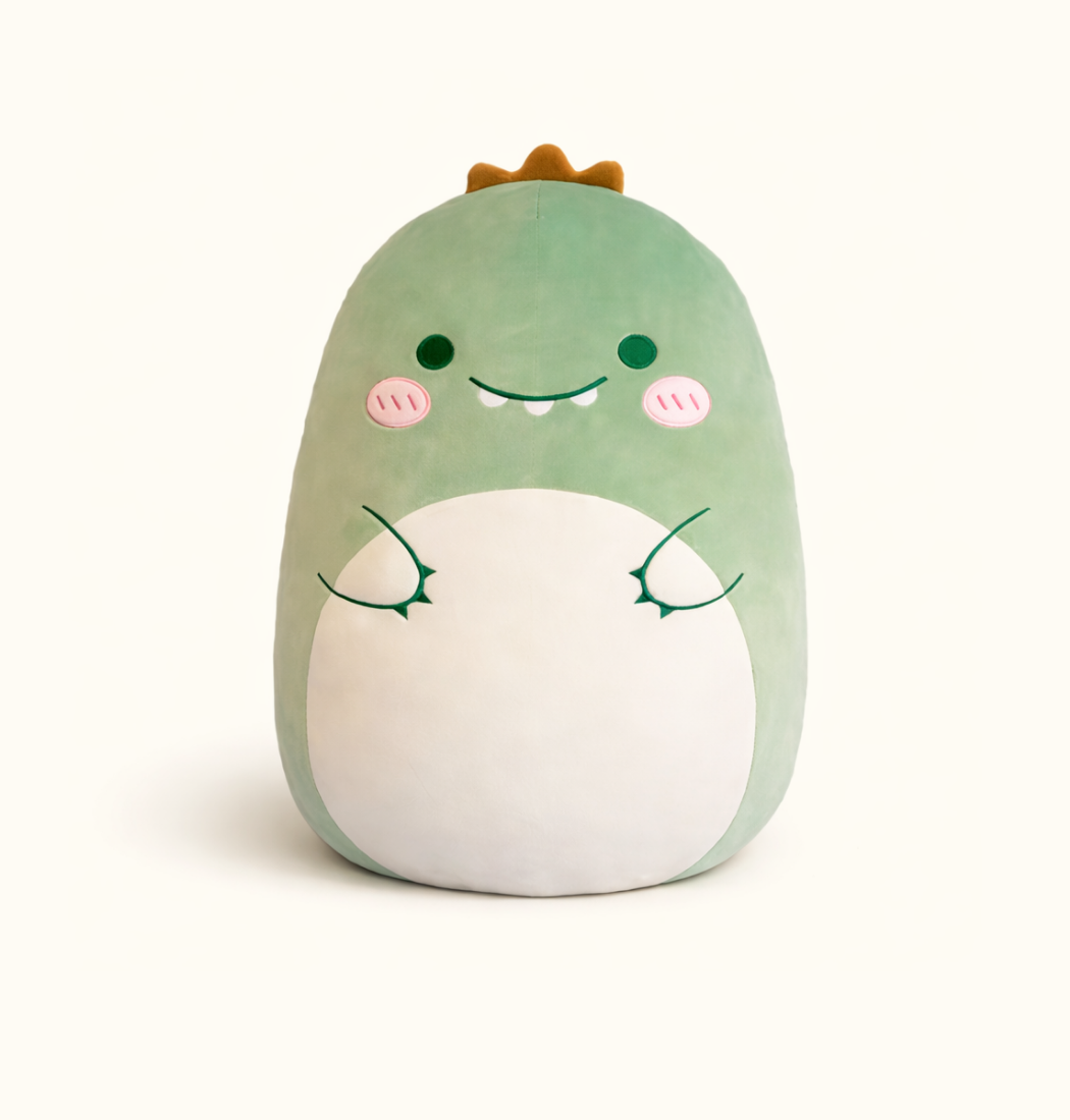 Bino | Soft  Dinosaur Plush Pillow