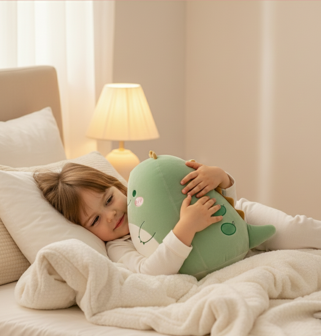 Bino | Soft  Dinosaur Plush Pillow