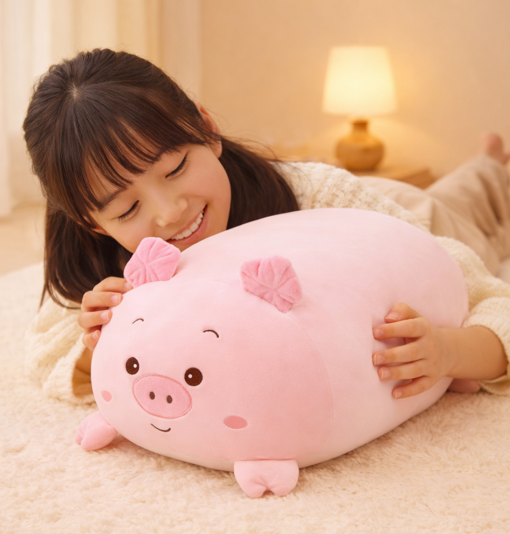 Cuddleby | Pig Plush Pillow Cushion