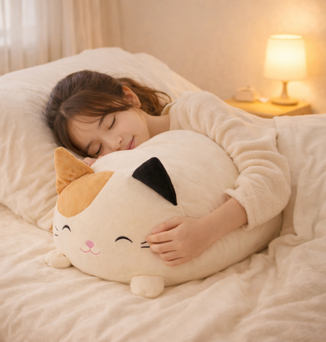 Bean | Cat Plush Pillow Cushion