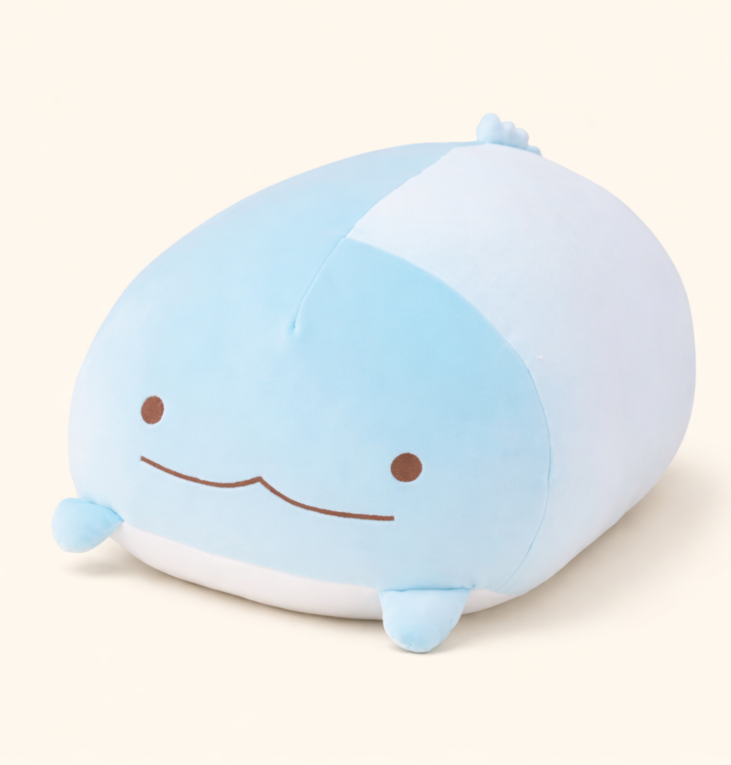 Tidey | Blue Plush Pillow Cushion