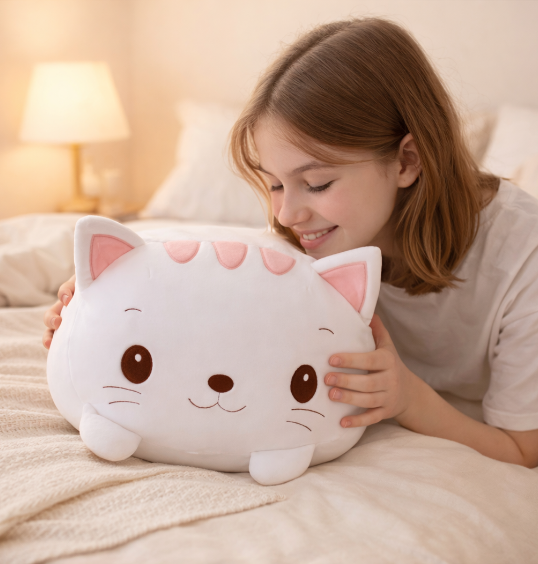 Nina | Cat  Plush Pillow Cushion