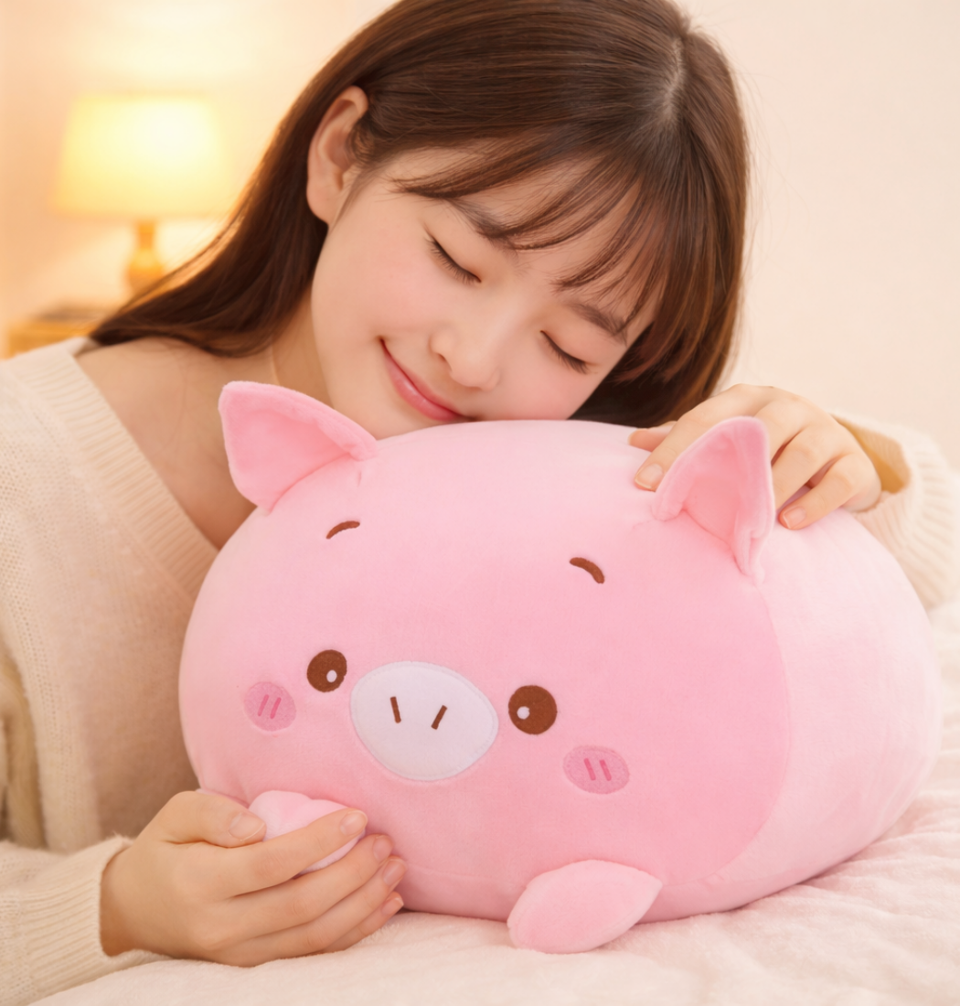 Oinkie | Pig Plush Pillow Cushion
