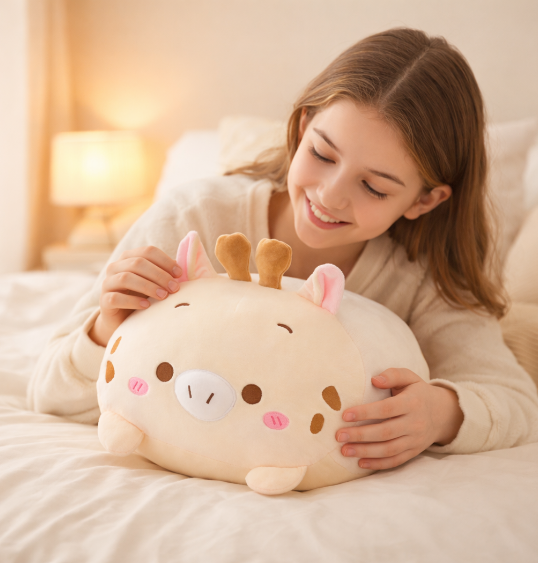 Willow | Deer Plush Pillow Cushion