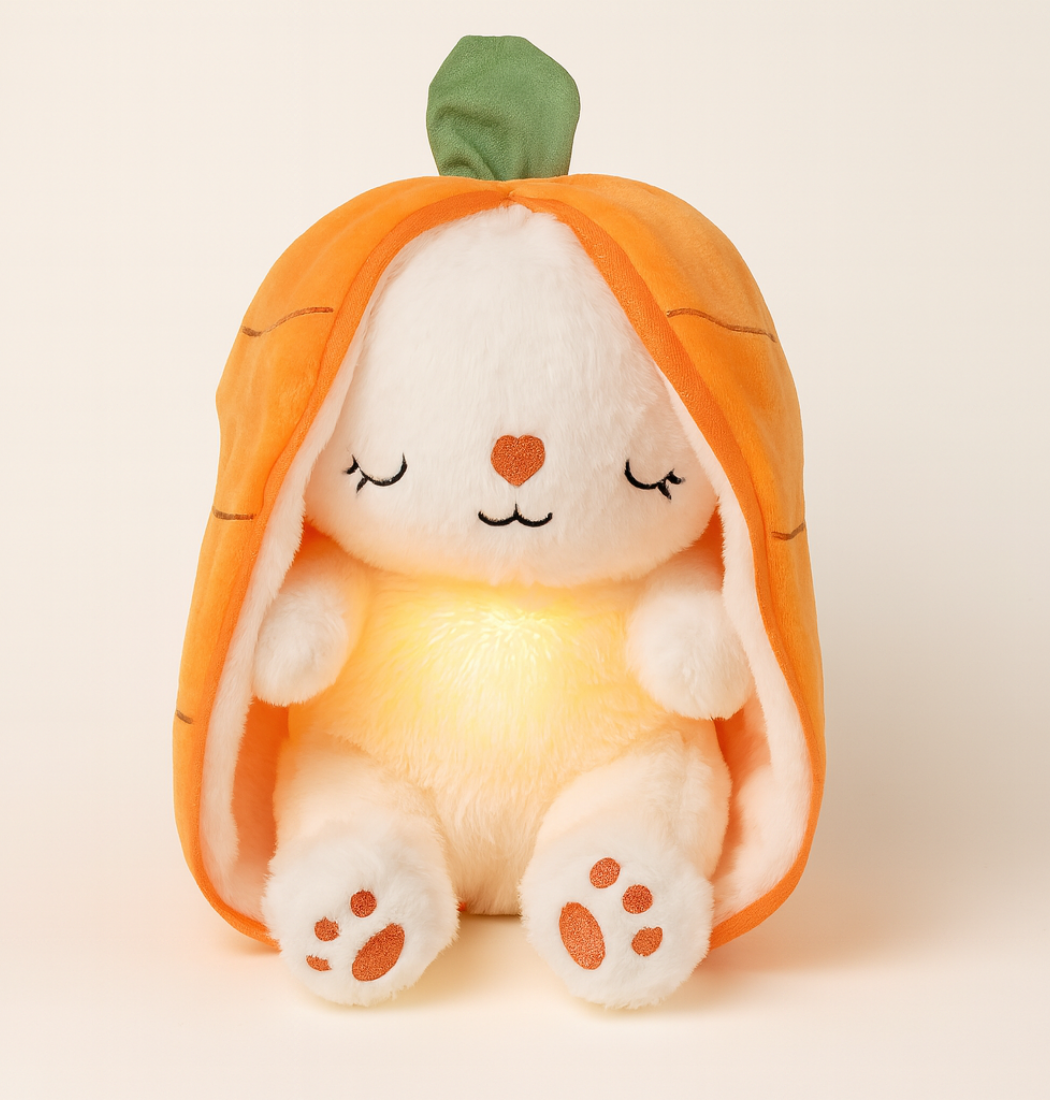 Mellowy | Orange Bunny Breathing Plush