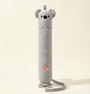 Cuddly Gray Animal Plush Hot Water Bag – Soft Comfort for Kids and Adults