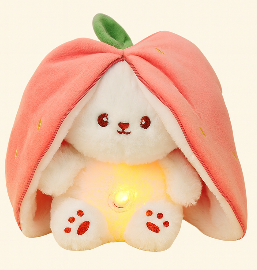 Shiny | Pink Rabbit Breathing Plush