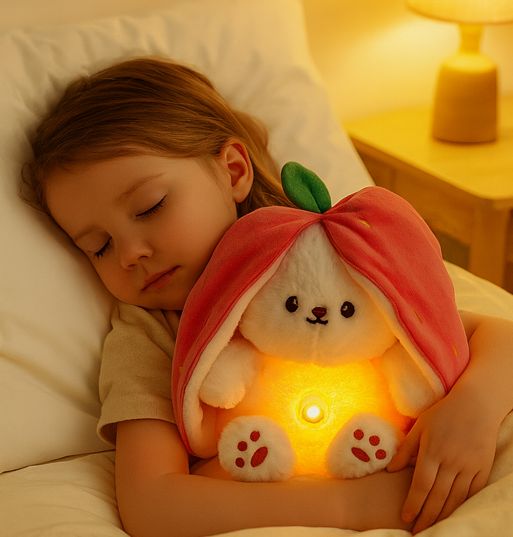 Shiny | Pink Rabbit Breathing Plush