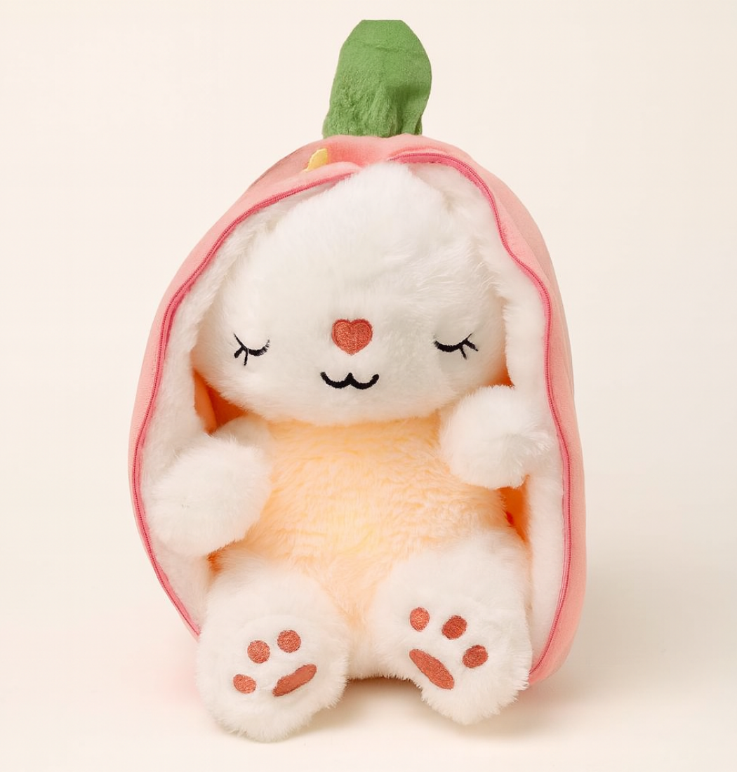 Misty | Pink Bunny Breathing Plush