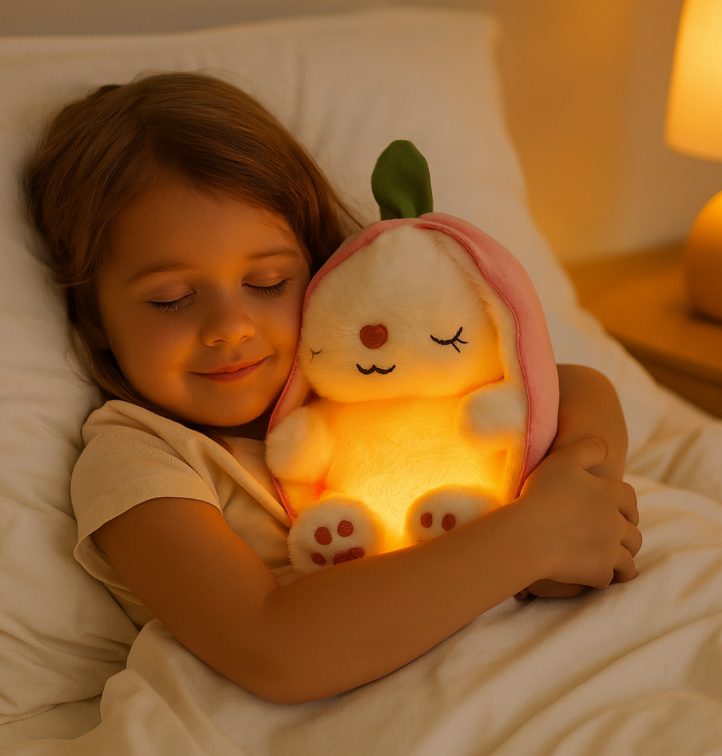 Misty | Pink Bunny Breathing Plush