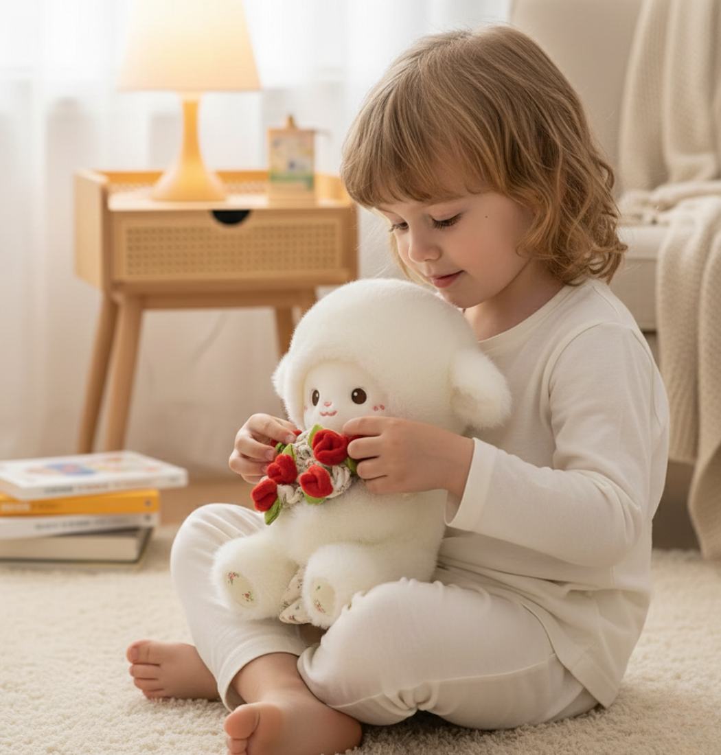 BloomLamby | Baby Lamb Plush Toy