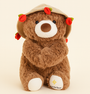Confession Angel Teddy Bear – Super Soft Brown Plush Bear