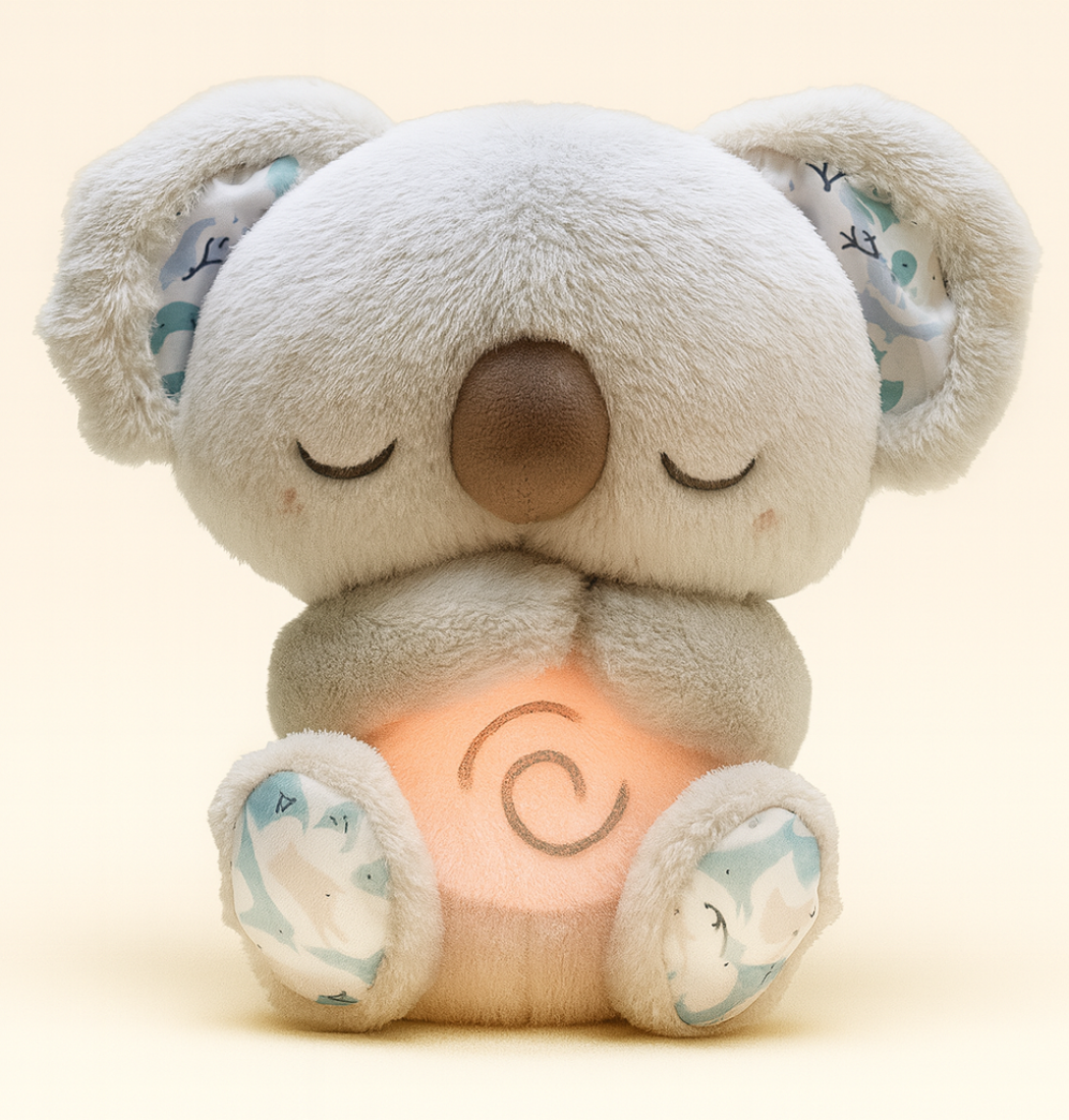 Hushki | Grey Koala Breathing Plush