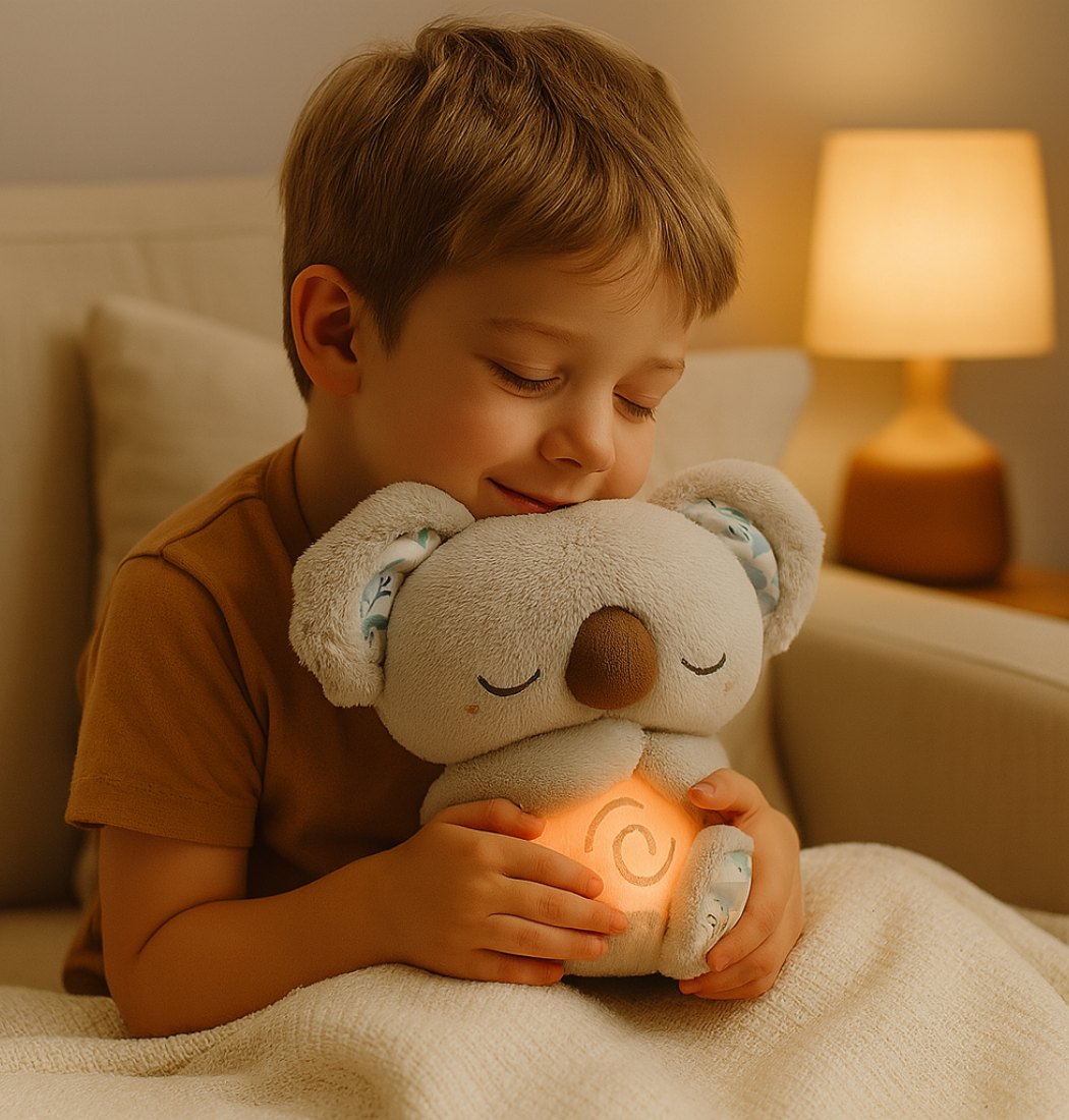 Hushki | Grey Koala Breathing Plush