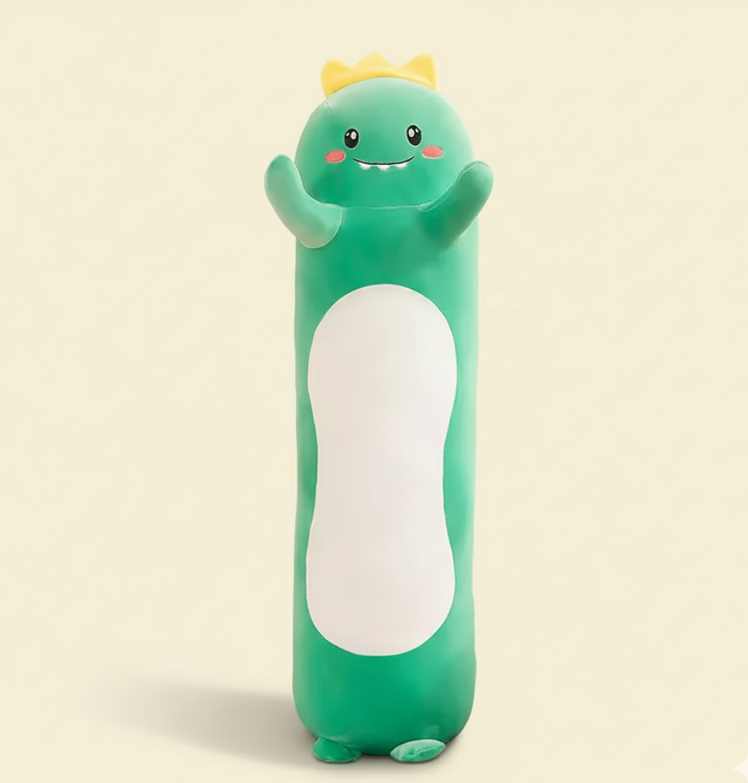Timiroo | Green Dino Plush Pillow