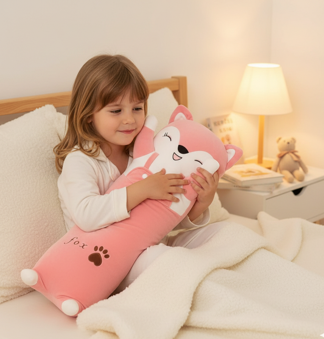 Smiley | Fox Plush Pillow