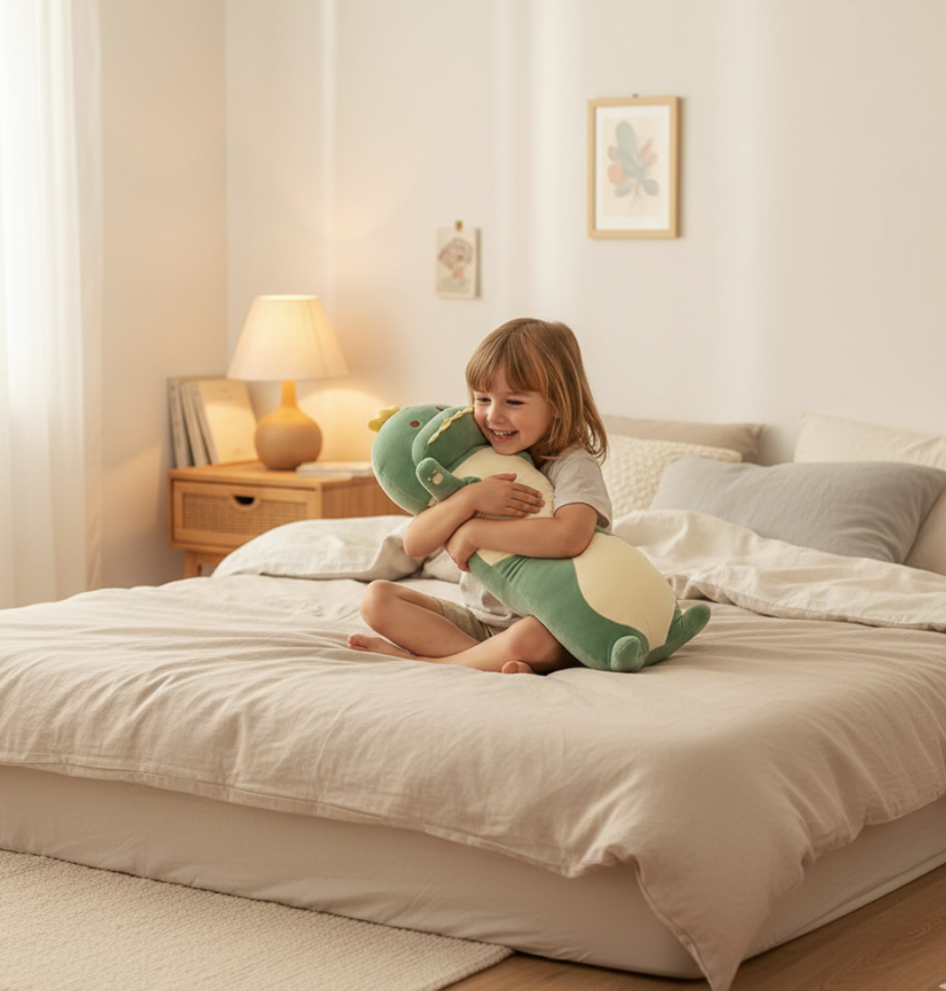 Chompy | Dinosaur Plush Pillow