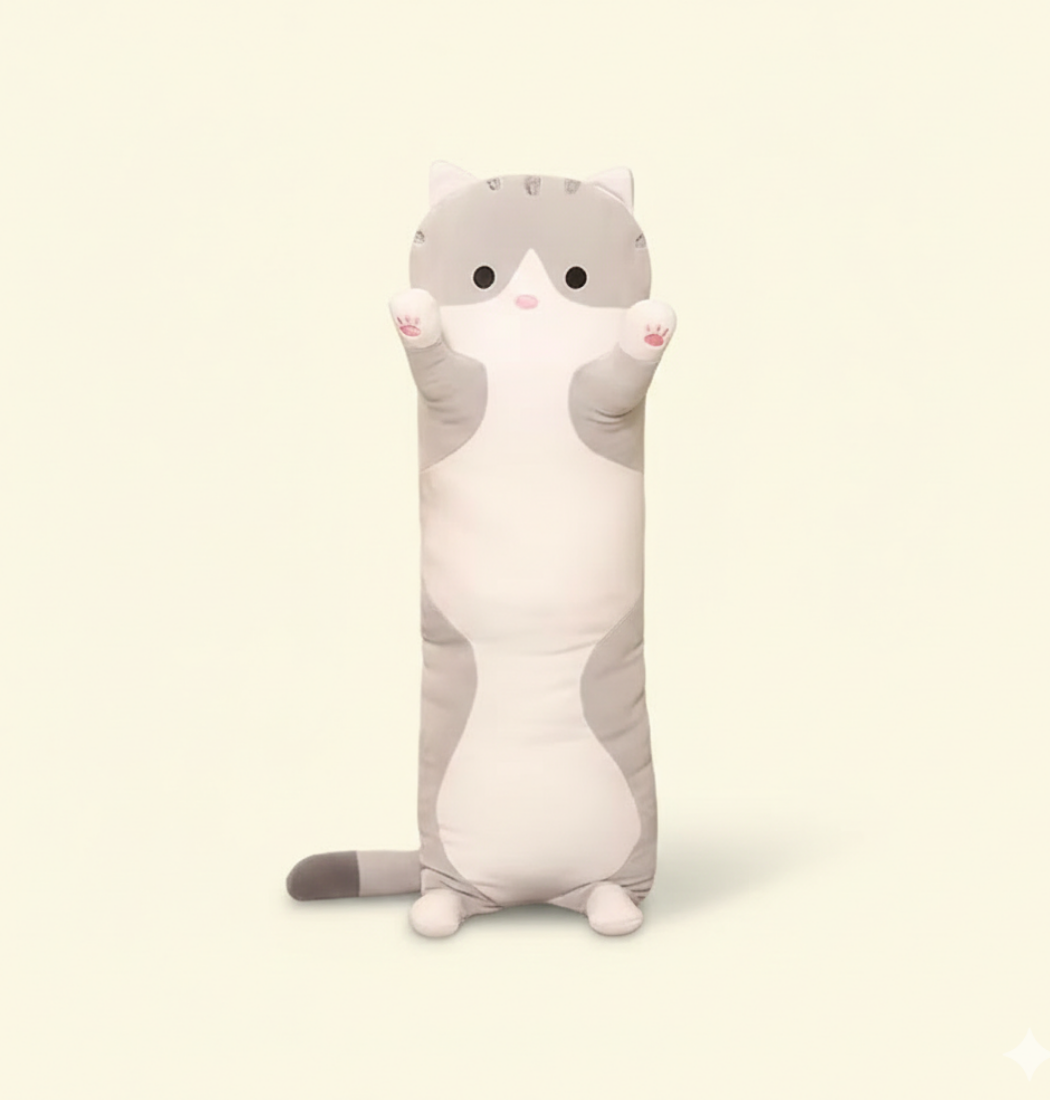Greyly | Cat Long Plush Pillow