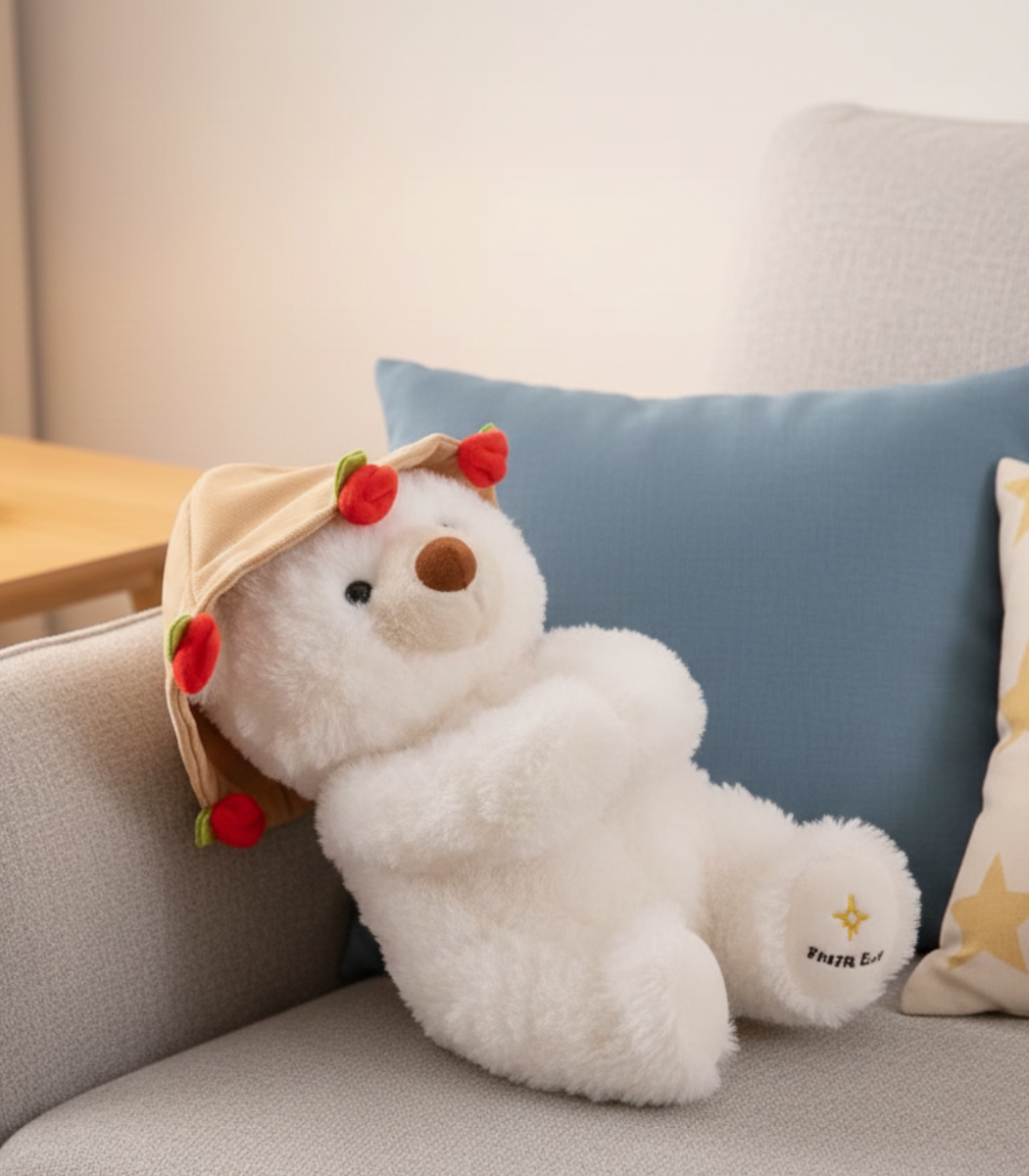 Huggo | White Angel Teddy Bear