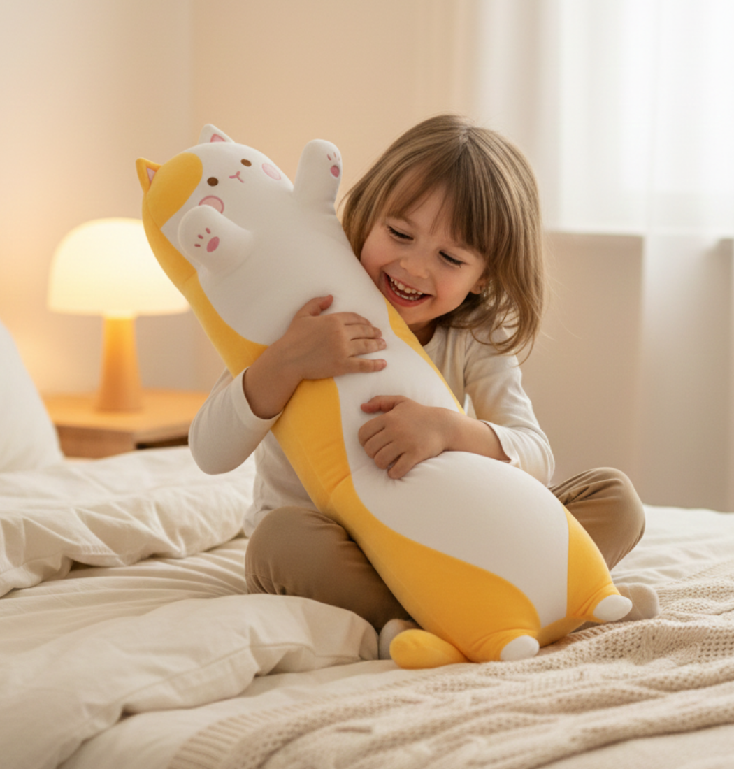 Cuddloo | Cat Plush Pillow